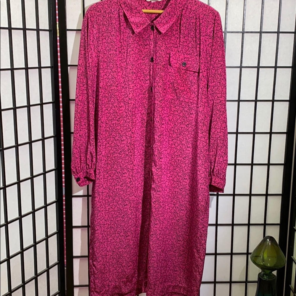 Vintage Hana Sung Dress Size 16